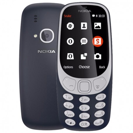NOKIA 3310 DUAL,DARK BLUE (BLACK) MOBILE PHONE