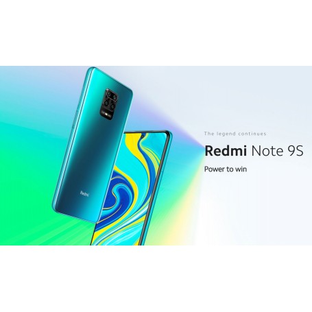 XIAOMI REDMi NOTE 9S DUAL 6GB/128GB BLUE MOBILE PHONE