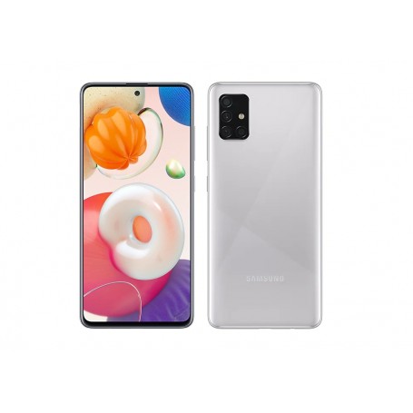 SAMSUNG GALAXY A515/A51(2019) DUAL SIM 128GB SILVER MOBILE PHONE