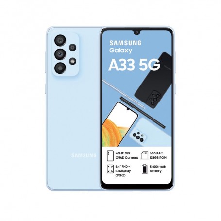 SAMSUNG A336 GALAXY A33  5G  6/128GB DS BLUE MOBILE PHONE