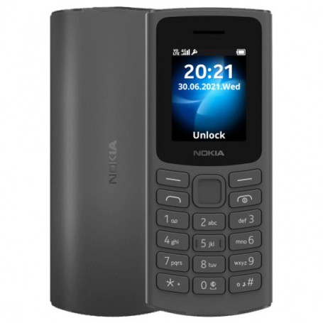 NOKIA 105 4G (2022) DS BLACK MOBILE PHONE