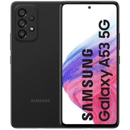 SAMSUNG GALAXY A53 5G DS ,6/256GB , A536 BLACK MOBILE PHONE