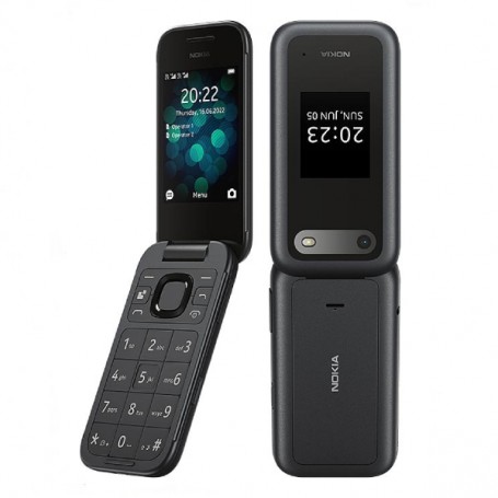 NOKIA 2660 4G FLIP (2022) DS BLACK  MOBILE PHONE