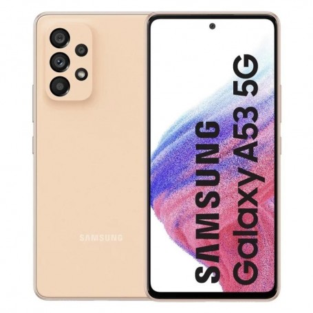 SAMSUNG GALAXY A53 5G DS ,6/256GB , A536 PEACH MOBILE PHONE