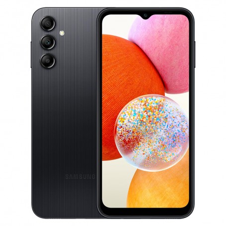 SAMSUNG GALAXY A14  4/128GB (A145) DS BLACK MOBILE PHONE