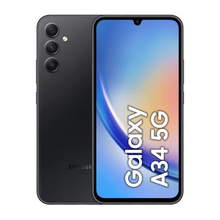 SAMSUNG A346 GALAXY A34  5G  8/256GB DS GRAPHITE MOBILE PHONE