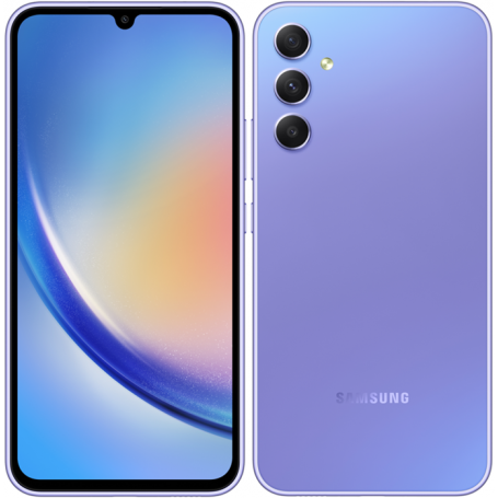 SAMSUNG A346 GALAXY A34  5G  8/256GB DS VIOLET MOBILE PHONE