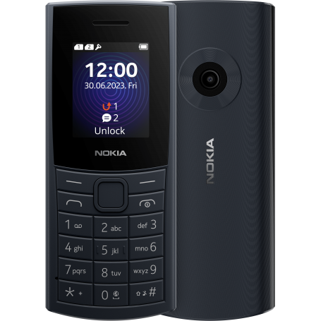 NOKIA 110 4G (2023) DS BLACK MOBILE PHONE