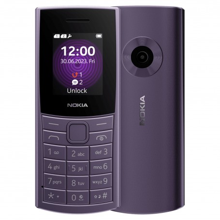 NOKIA 110 4G (2023) DS PURPLE MOBILE PHONE