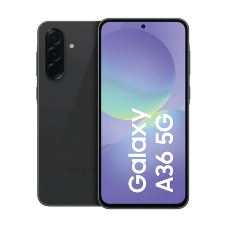 SAMSUNG GALAXY A36 5G DS ,8/256GB , A366 BLACK MOBILE PHONE