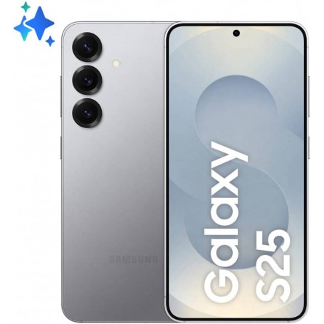 SAMSUNG GALAXY S25 , 5G 12/512GB, S931 DS SILVER MOBILE PHONE