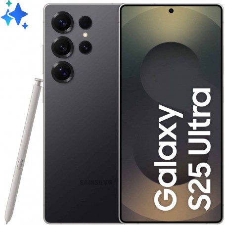 SAMSUNG GALAXY S25 Ultra 5G 12/256GB, S938 DS BLACK MOBILE PHONE