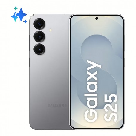 SAMSUNG GALAXY S25 , 5G 12/128GB, S931 DS SILVER MOBILE PHONE